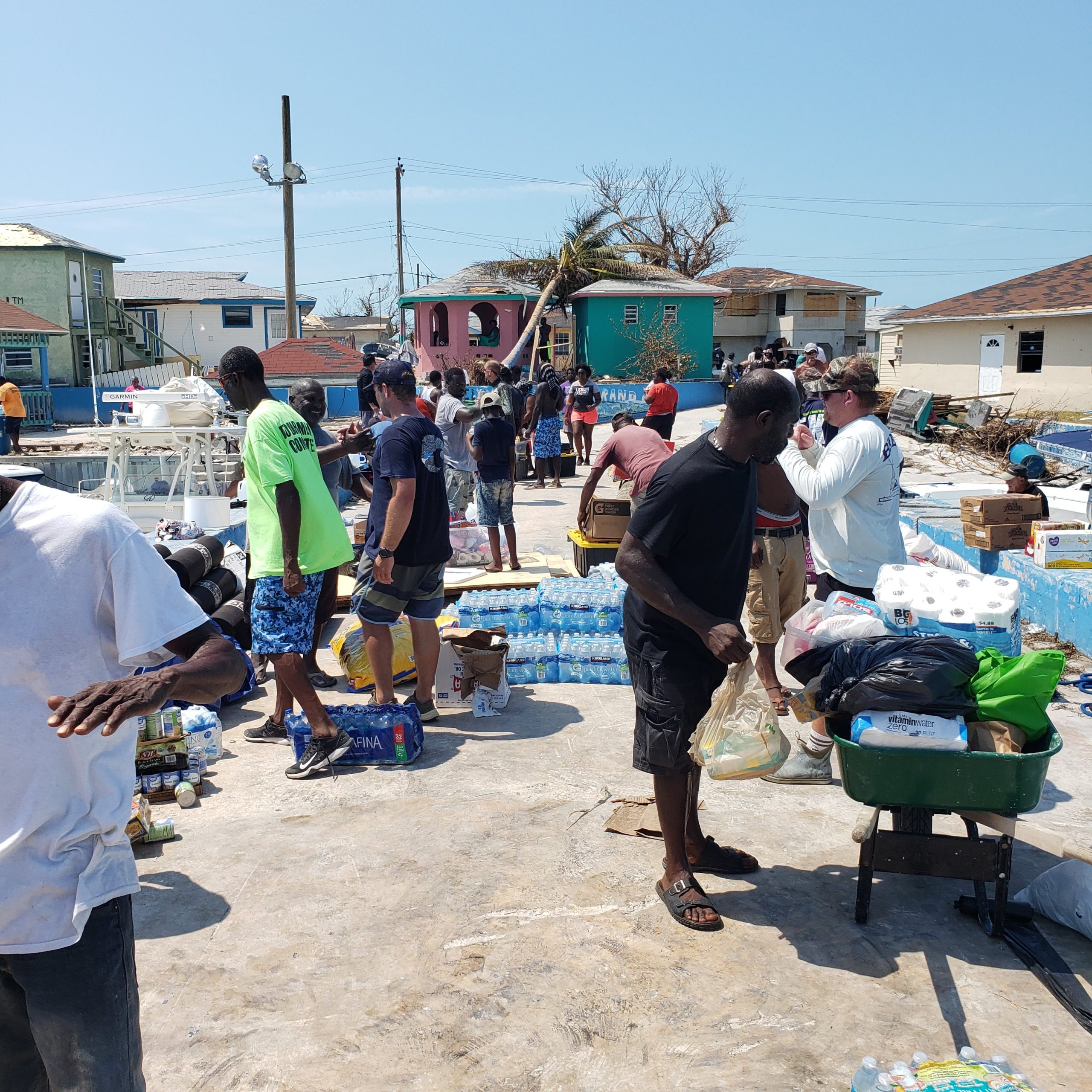 Cordell Rolle and Rolle Family Helping in Bahamas after hurricane damage